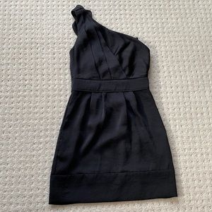 BCBGeneration one shoulder black dress